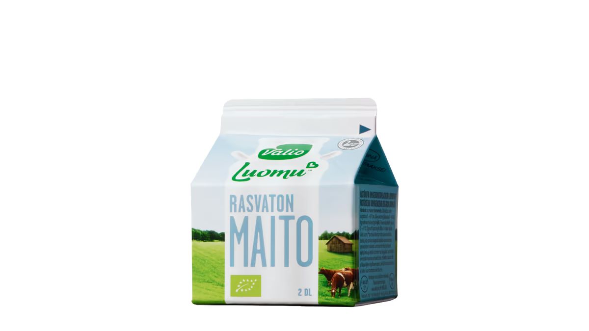 Valio Organic Fat-Free Milk