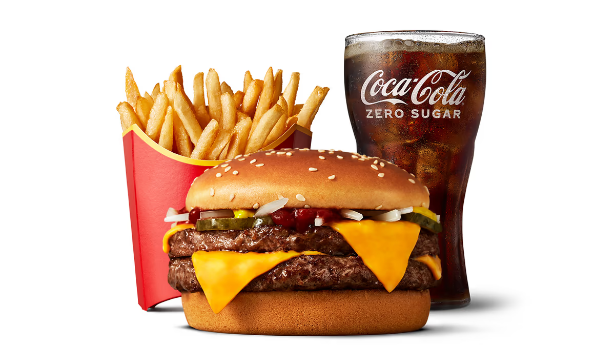 Double Quarter Pounder® with cheese -ateria