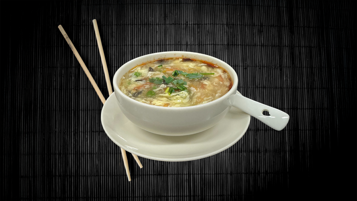 Spicy Sour Soup w/ Meat / Chili Hapanimelä Lihakeitto🌶️/ 酸辣汤🌶️