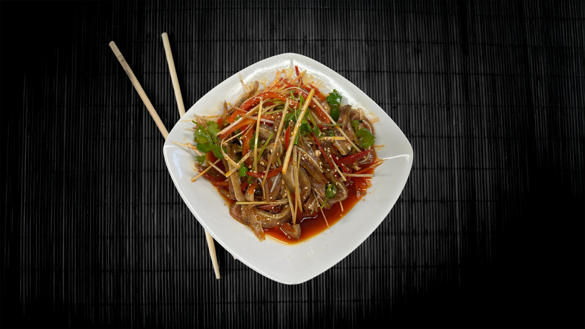 Pig Ears in Chili Sauce / Siankorvaa Chilikastikkeessa🌶️🌶️/ 红油猪耳🌶️🌶️