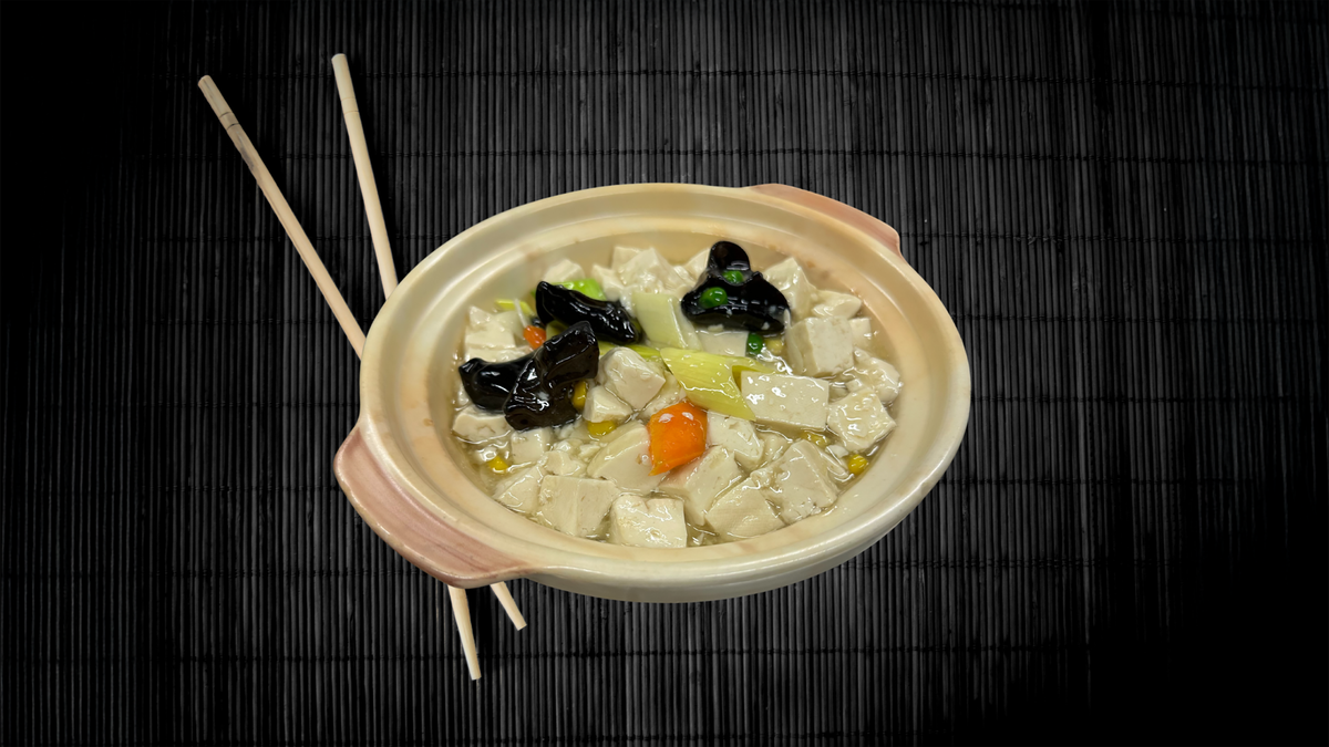 Stewed Tofu / Haudutettua Tofua / 白灼豆腐