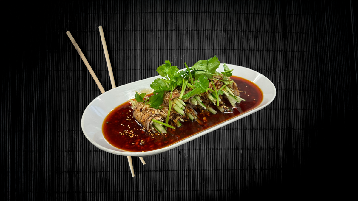 Pork in Chili Sauce / Sianlihaa Chilikastikkeessa🌶️🌶️/ 蒜泥白肉🌶️🌶️