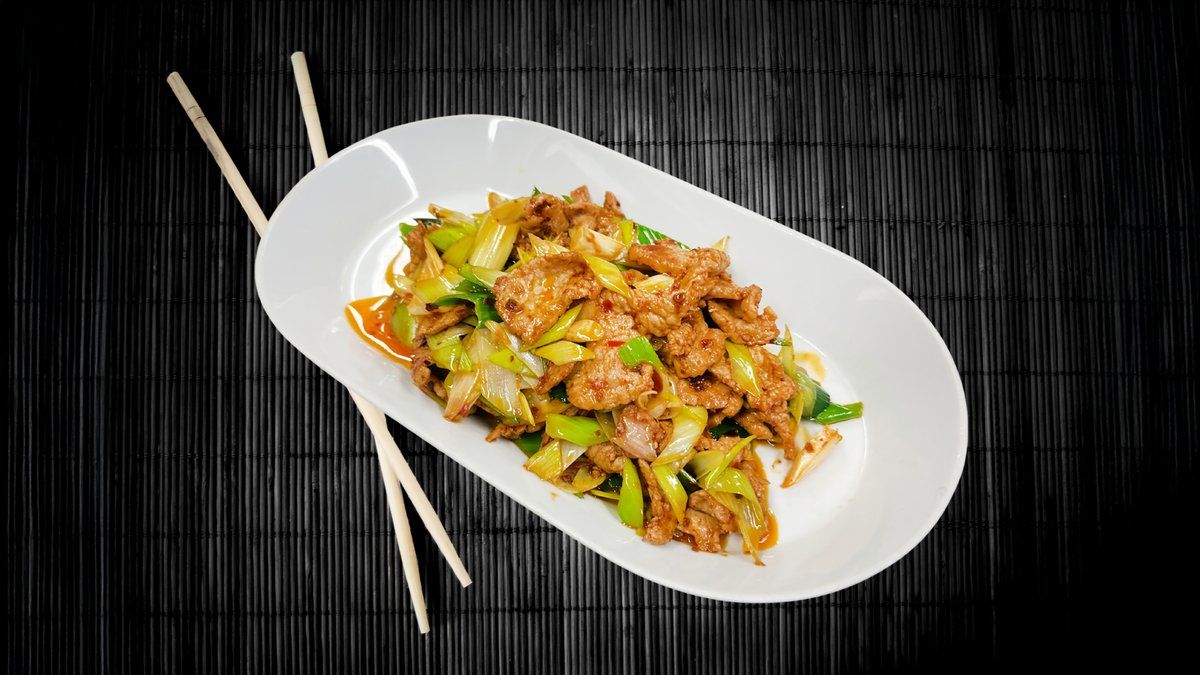 Double Fried Pork / Kahdesti Paistettua Sianlihaa / 回锅肉