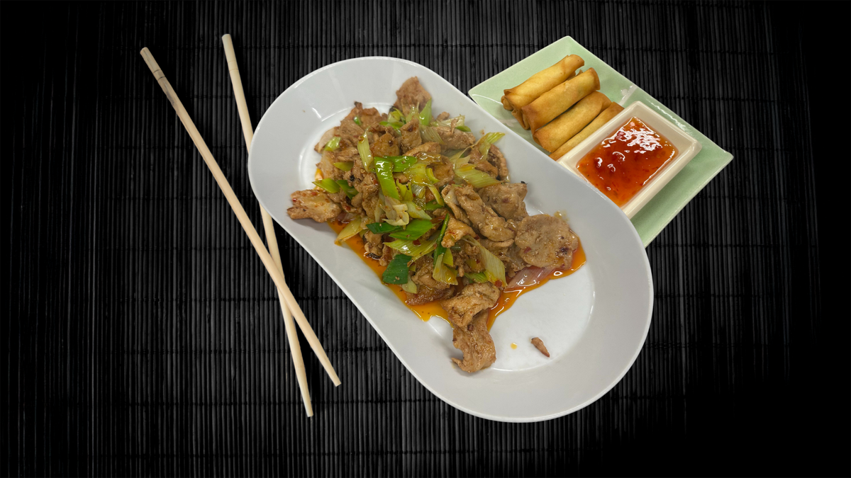 Double Fried Pork Set Menu / Kahdesti Paistettua Sianlihaa Ateria