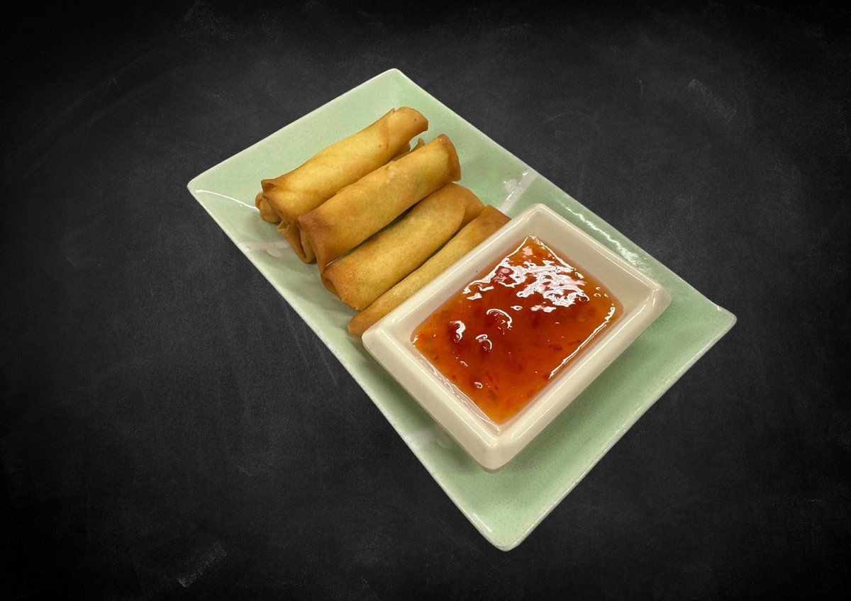 Vegan Spring Rolls (8pcs) / Vegaani Kevätrullat (8kpl)