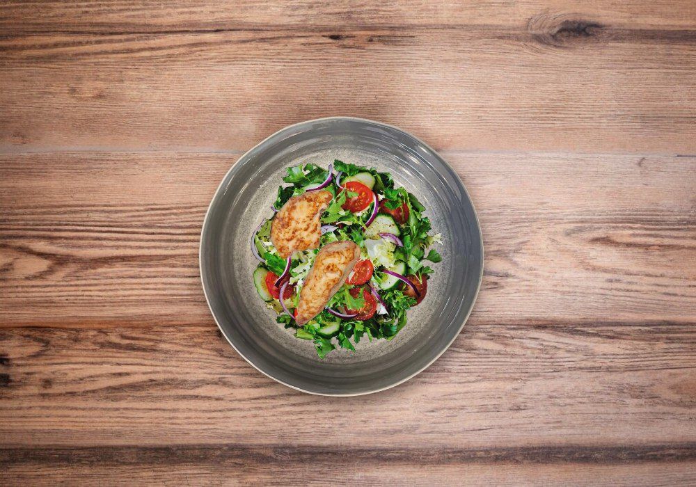 Chicken ceasar salad