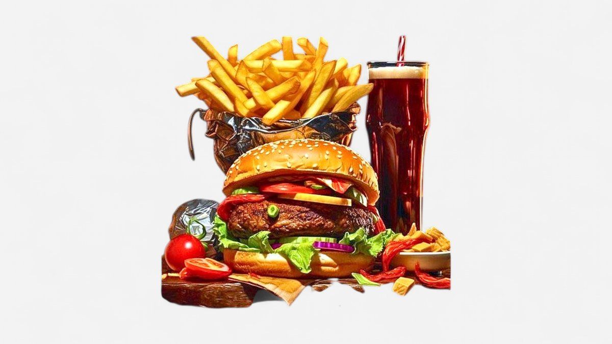 Veggie Burger Meal