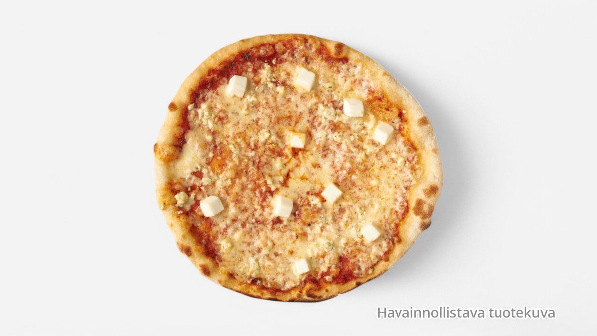 Juusto perhepizza