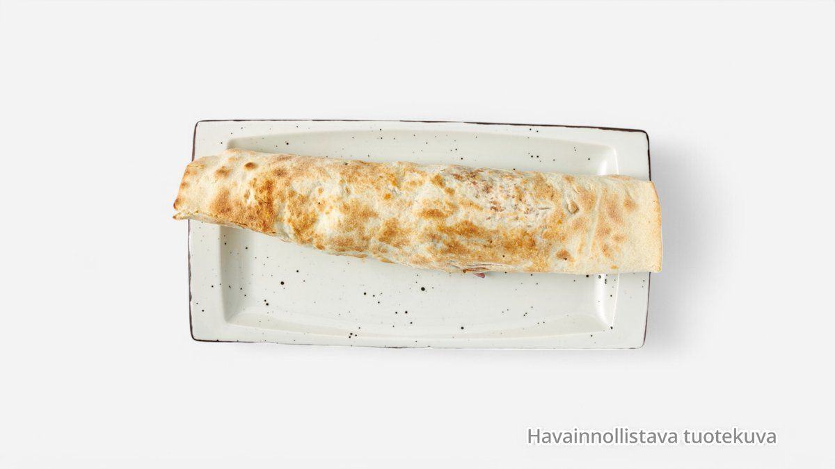 Smetana-kebabrulla