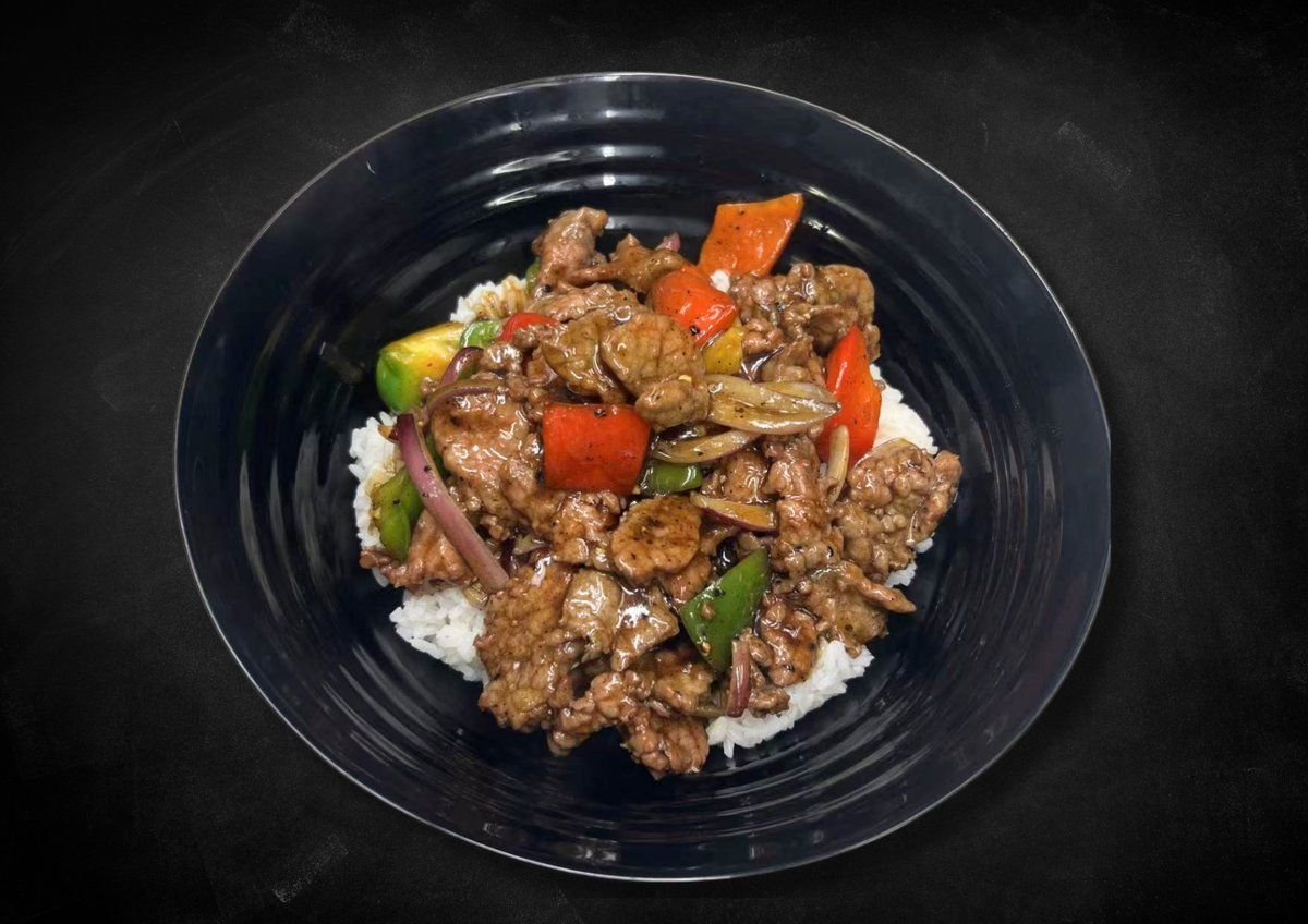 Fried Beef w/ Black Pepper / Paistettu Naudanliha Mustapippurilla / 黑椒牛肉