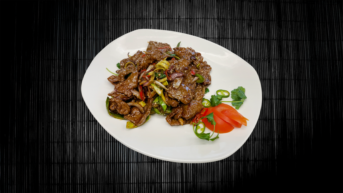 Beef w/ Cumin / Naudanliha Kuminalla / 孜然牛肉