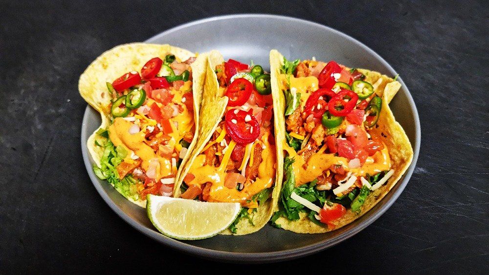 Chili Seitan Taco