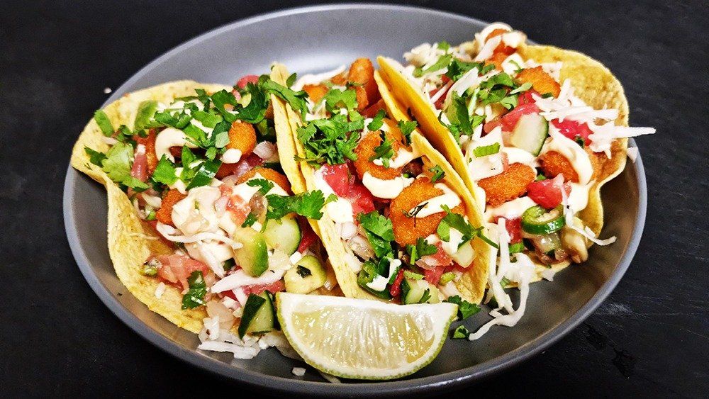 Crispy Prawn Taco