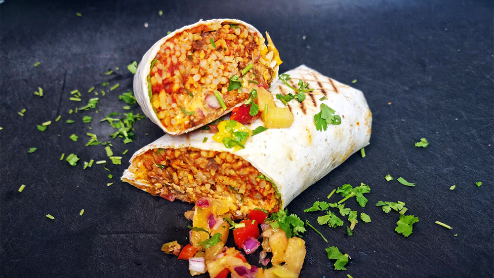 Smoky Chicken Burrito