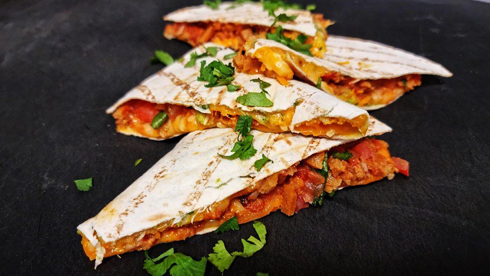 Seitan Queasadilla
