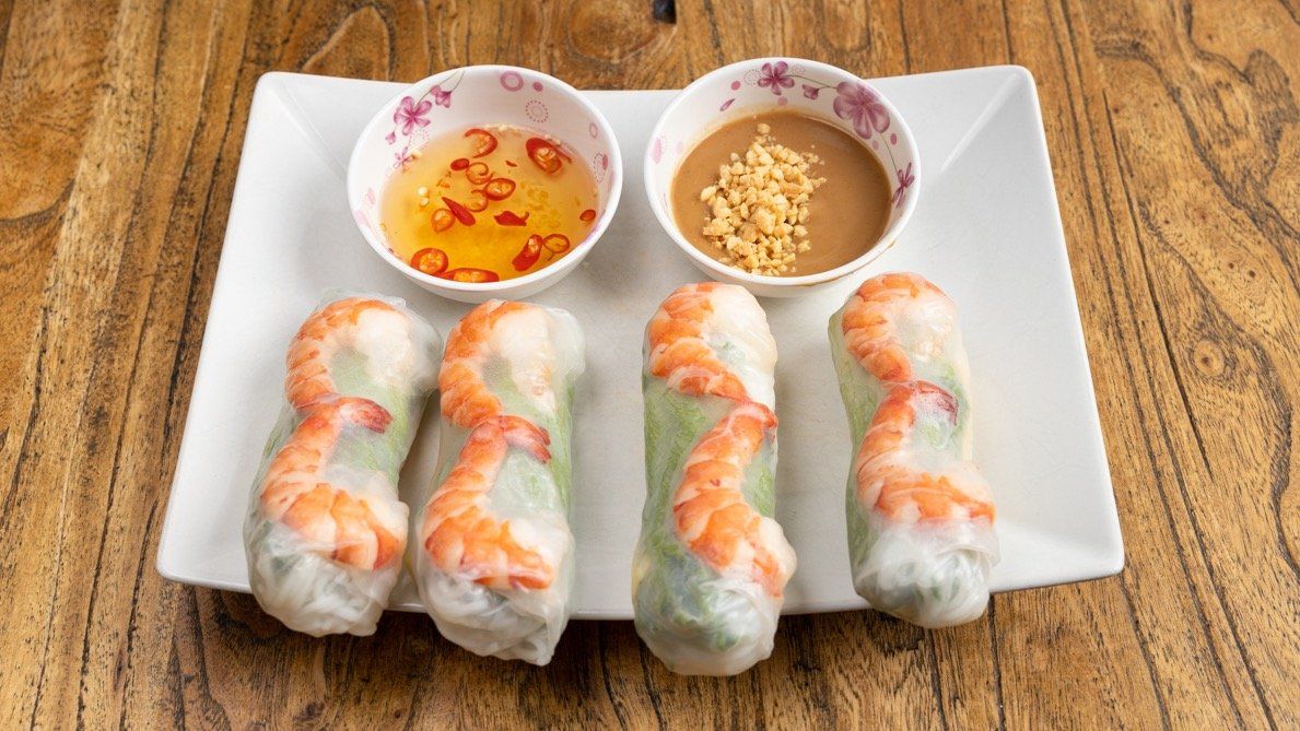 2. Gỏi Cuốn kesäkääryleet