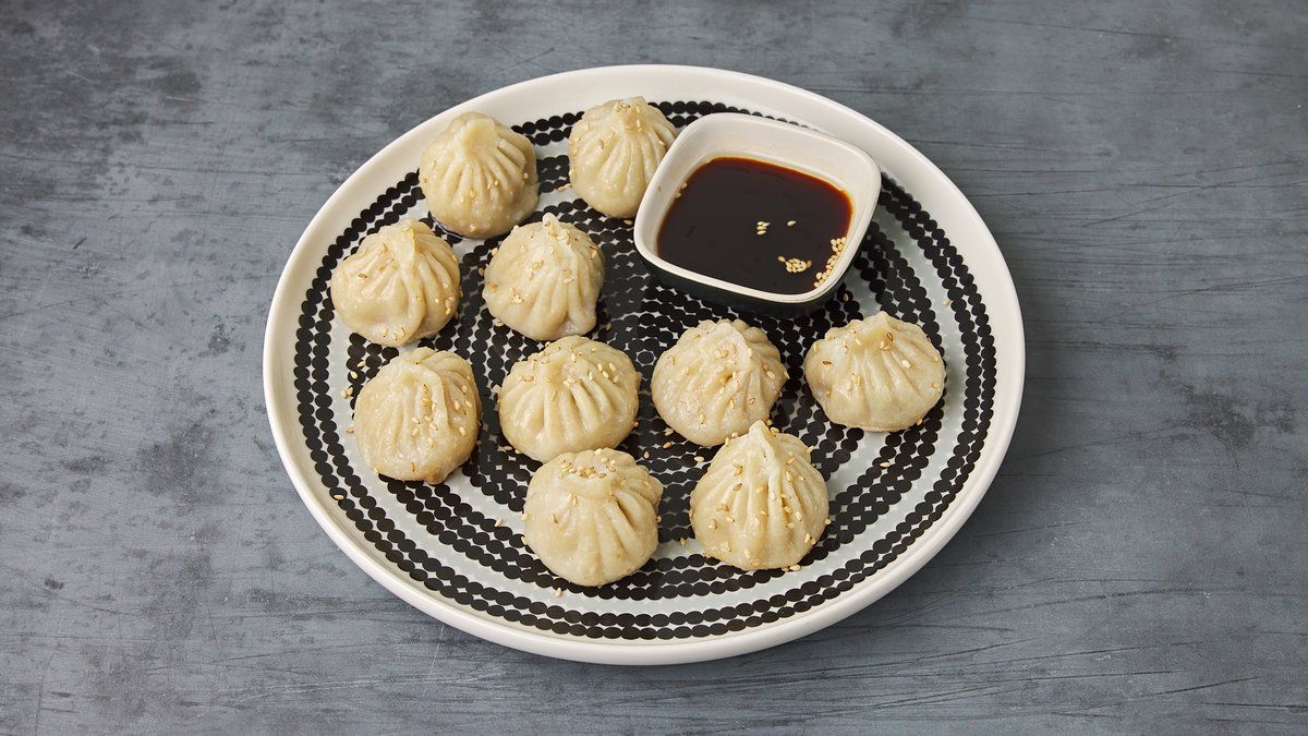 Handmade Dumpling Bao possunlihatäyttellä手工小笼包