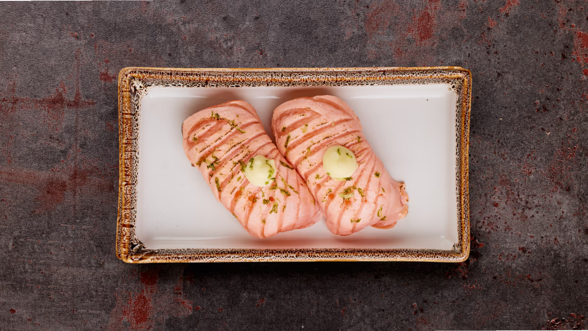 Grilled shake nigiri 2kpl