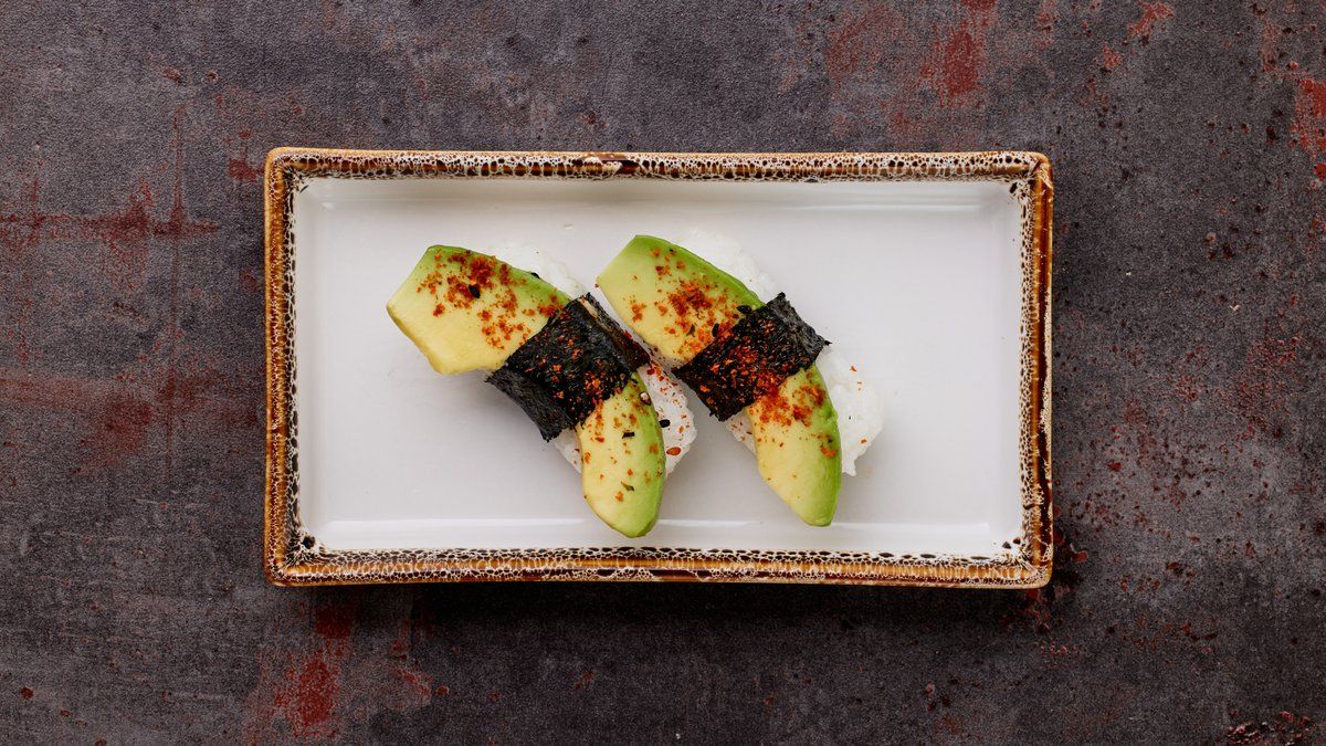 Avocado Nigiri 2kpl (vegaani)