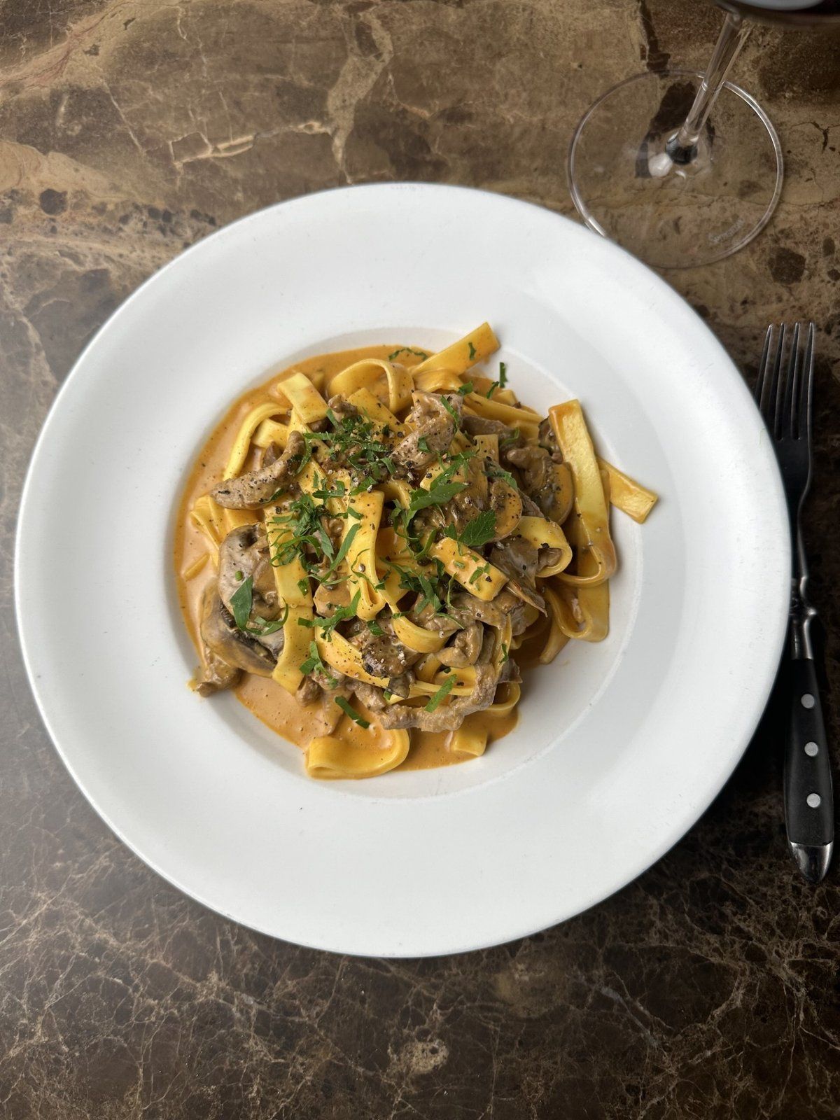 Pasta di manzo