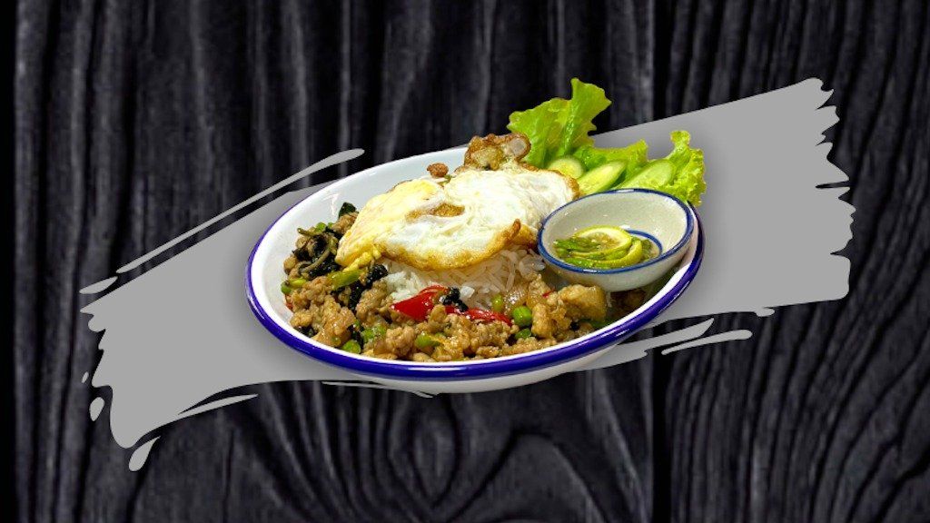 47. Pad Ga Prao & Khai Dao 🌶🌶🌶