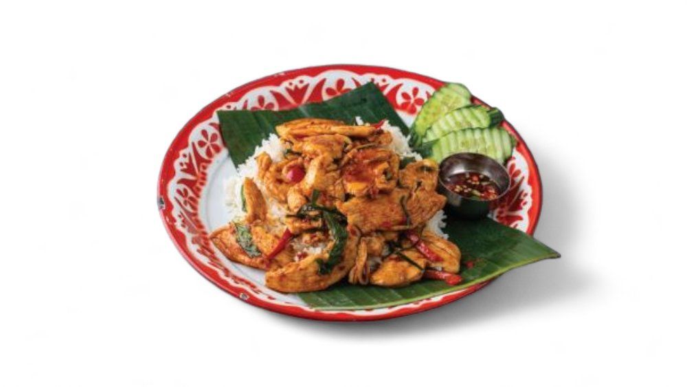 Gai pad phet raad khao 🌶🌶🌶