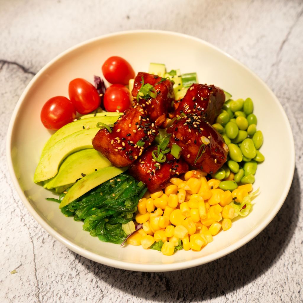 Korean Gochujang Salmon Bowl