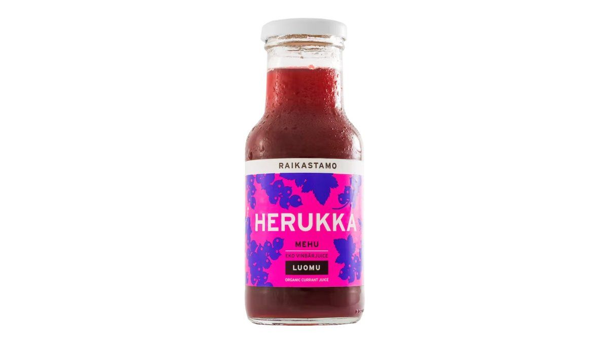 Raikastamo Luomu Herukkamehu 250ml