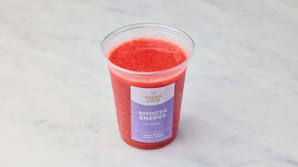 Smoothie mansikka-ananas-mango