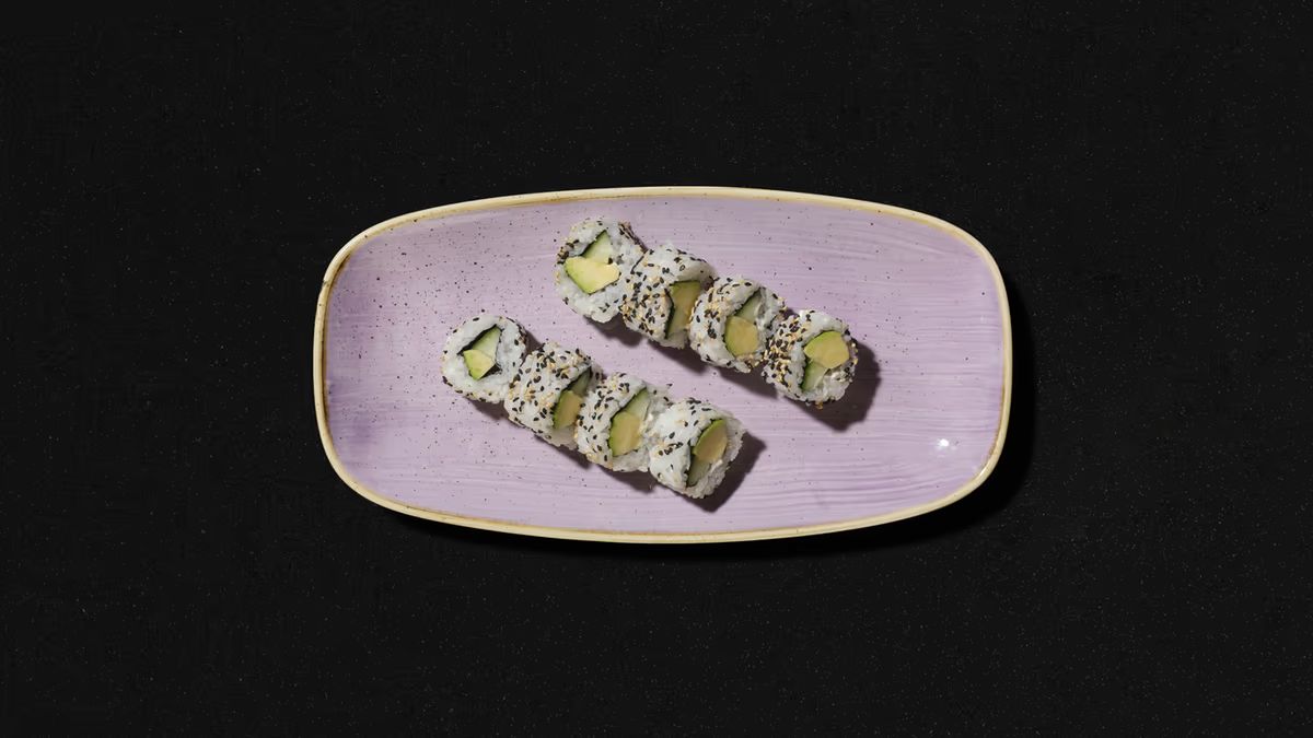 Vegetable Uramaki at Hanko Aasia Kaari