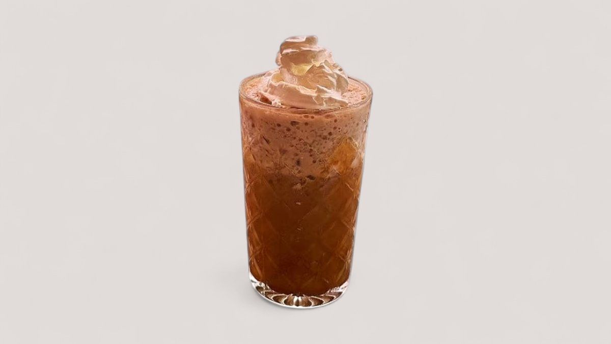‏Iced Coffee Frappé Caramel