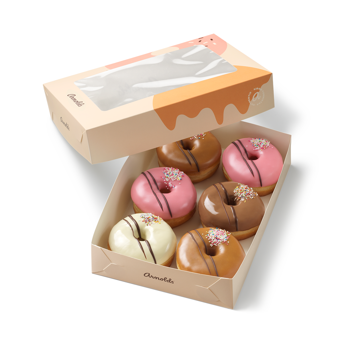 Original-donitsi 6-pack