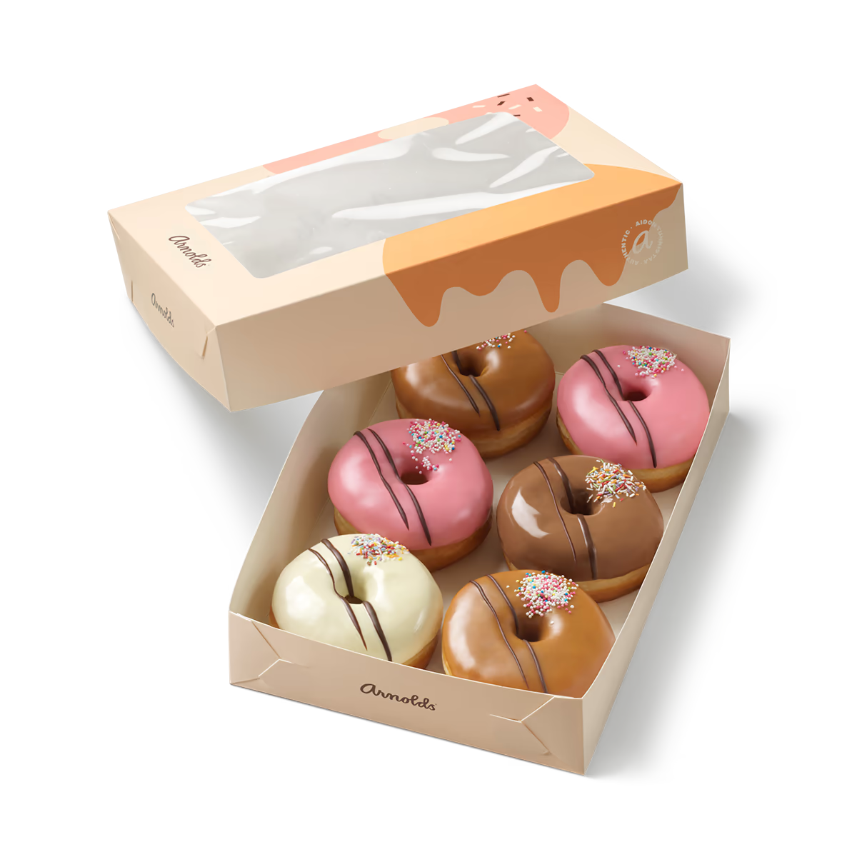 Original-donitsi 6-pack