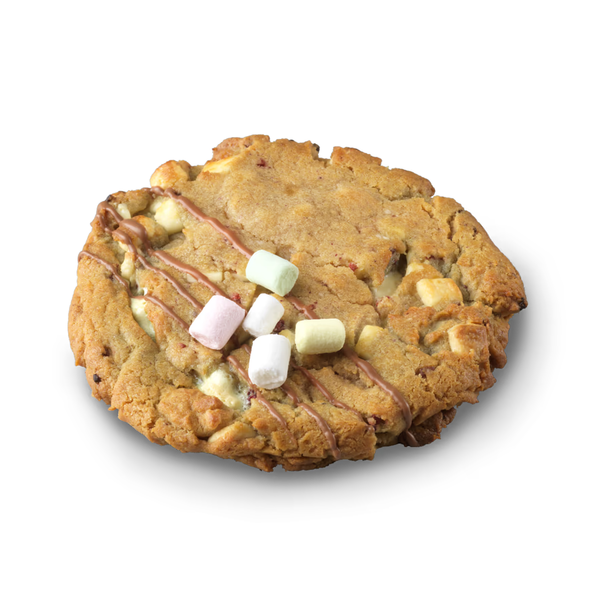 Vadelma-valkosuklaa Lava Cookie