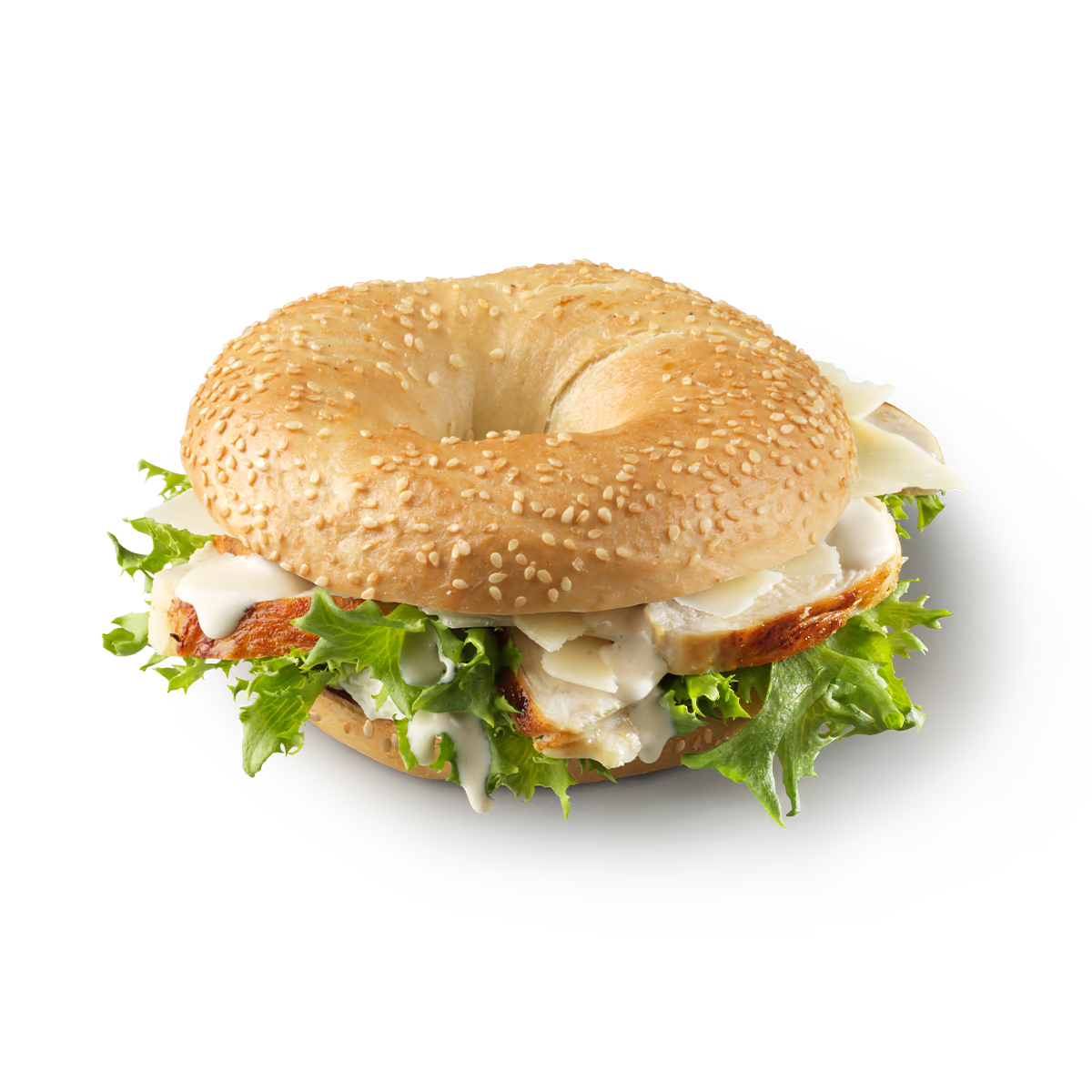 Chicken Ceasar Bagel