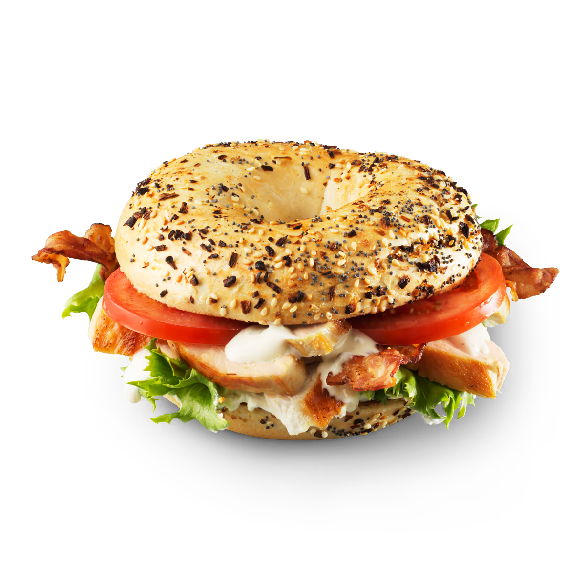 Chicken, Bacon & Ranch Bagel