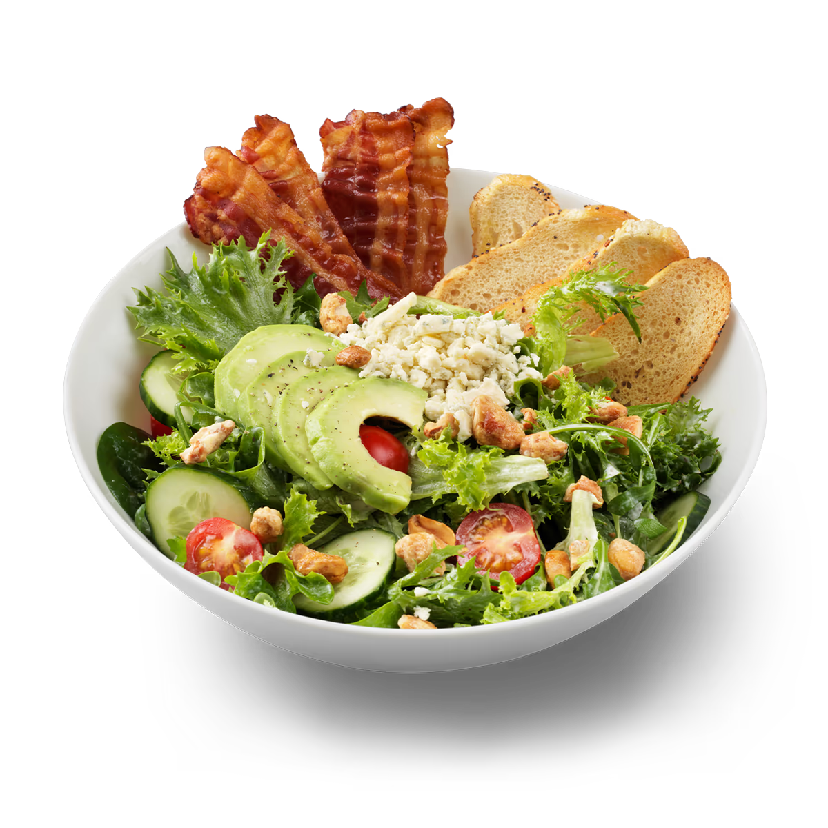 Avocado, Bacon & Aura® salaatti(sis. pähkinää)