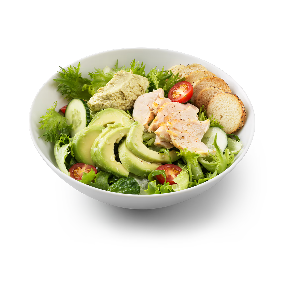 Chicken & Avocado salaatti