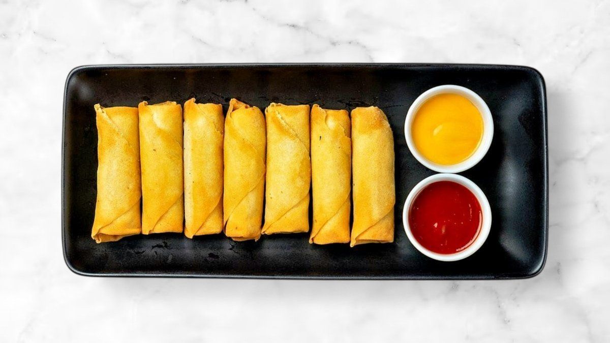 Veg.Spring Rolls (6 kpl)