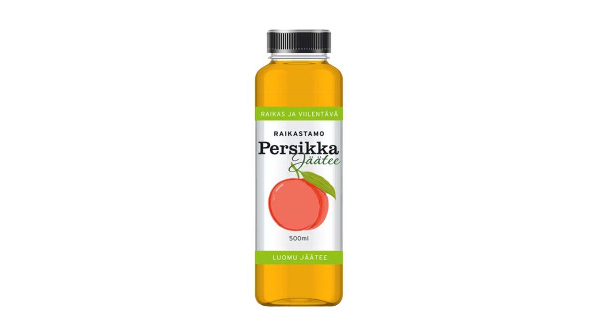 RAIKASTAMO JÄÄTEE PERSIKKA 0,5l