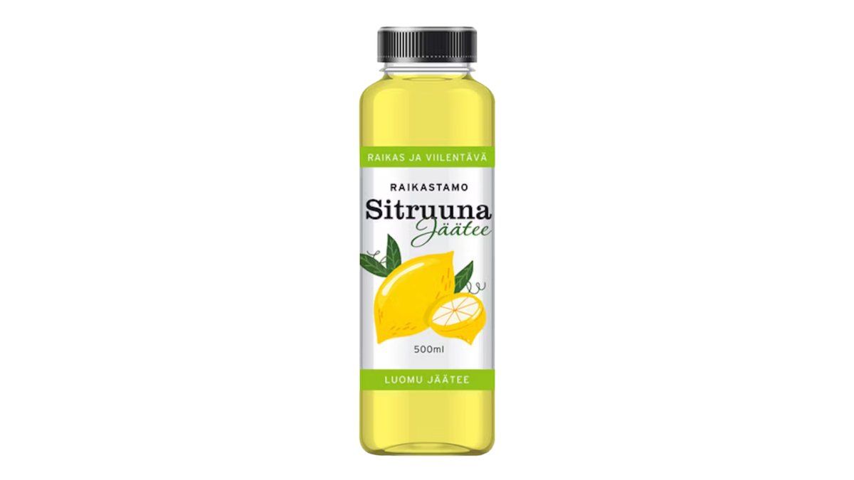 RAIKASTAMO JÄÄTEE SITRUUNA 0,5 l