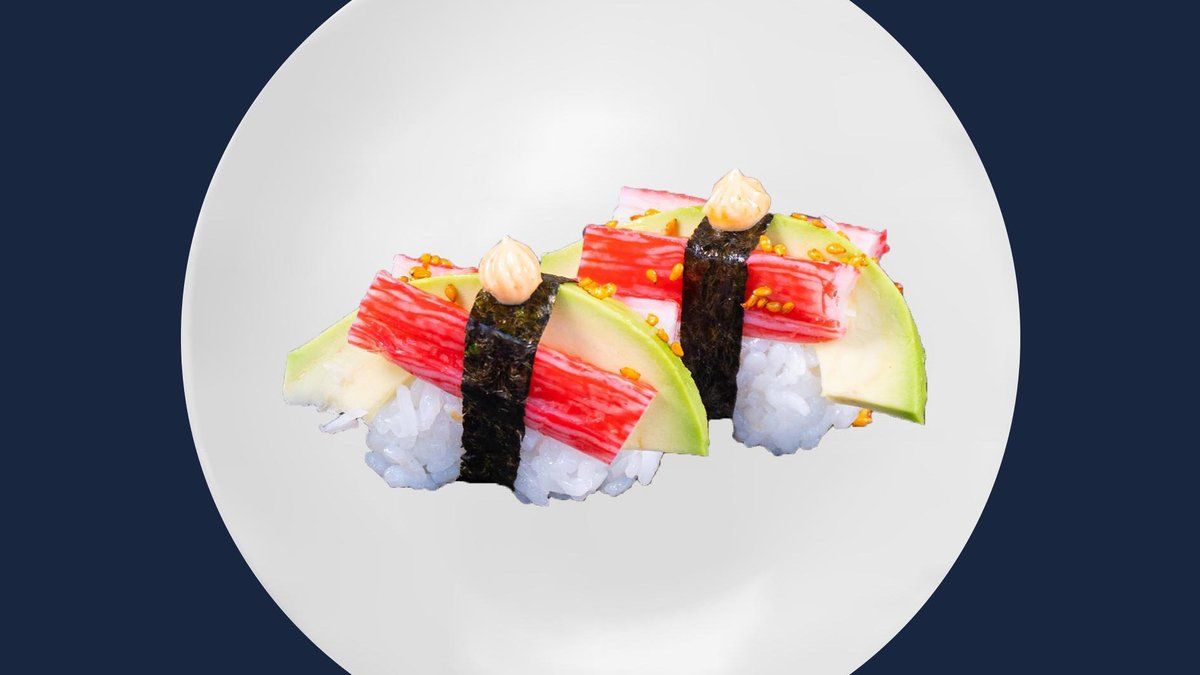 Surimi Avocado Nigiri