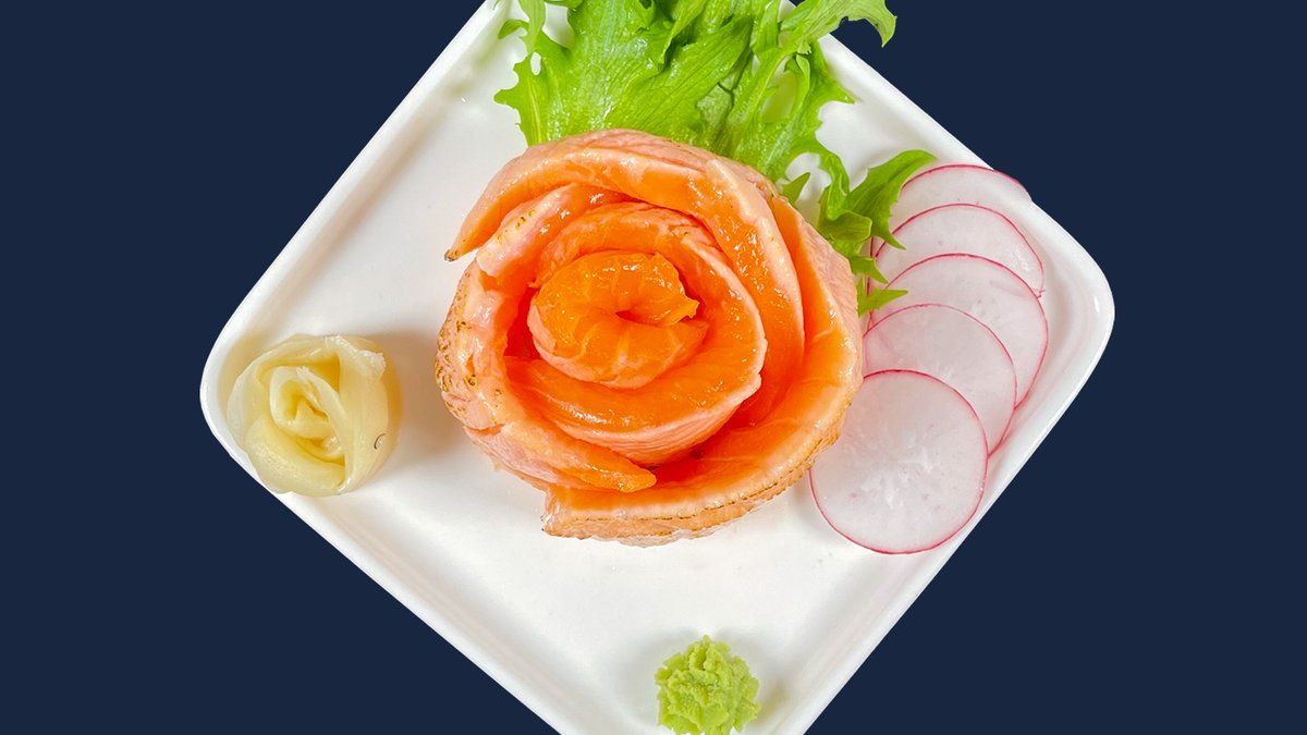 Grill Salmon Sashimi