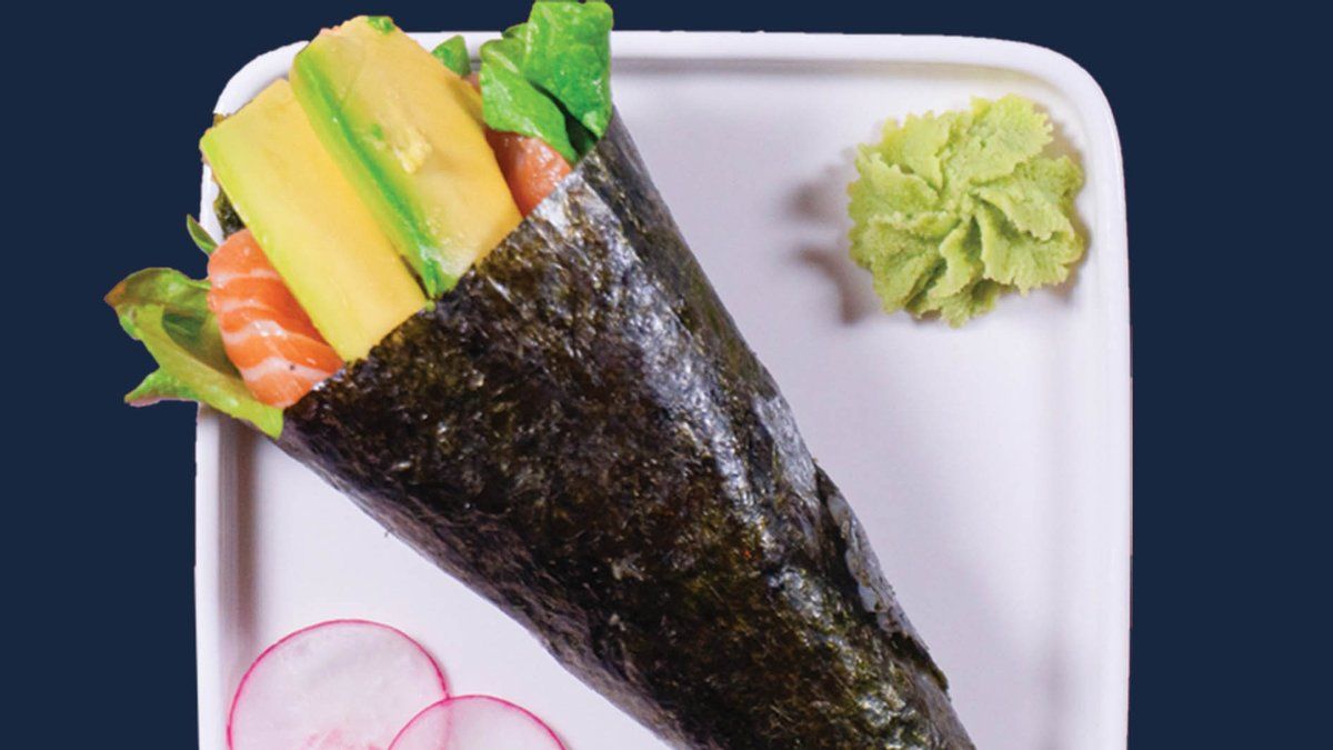 #NEW# Salmon Avocado Temaki