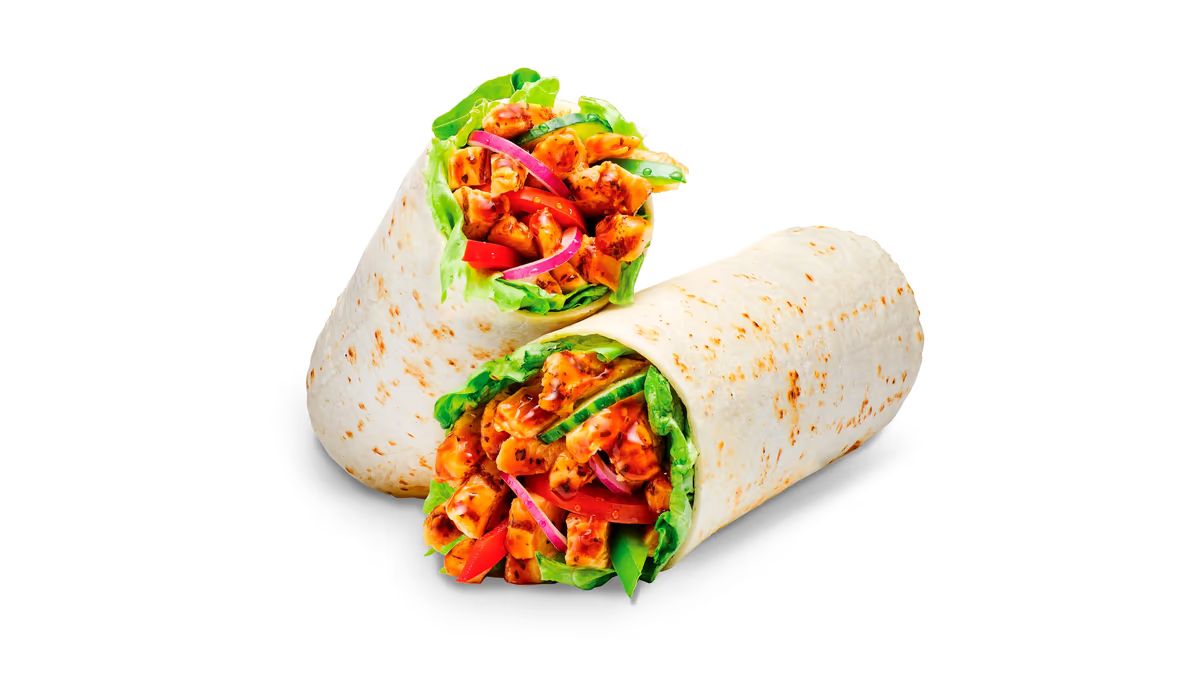 NoChicken Teriyaki (vegaaninen) - Wrap