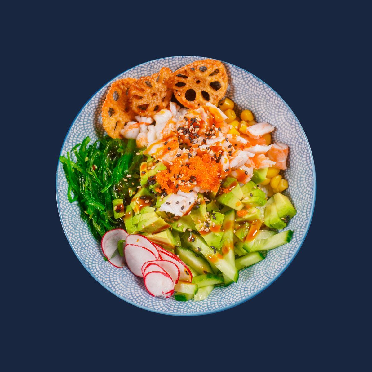 Crispy Shrimp Tempura Sushi Bowl