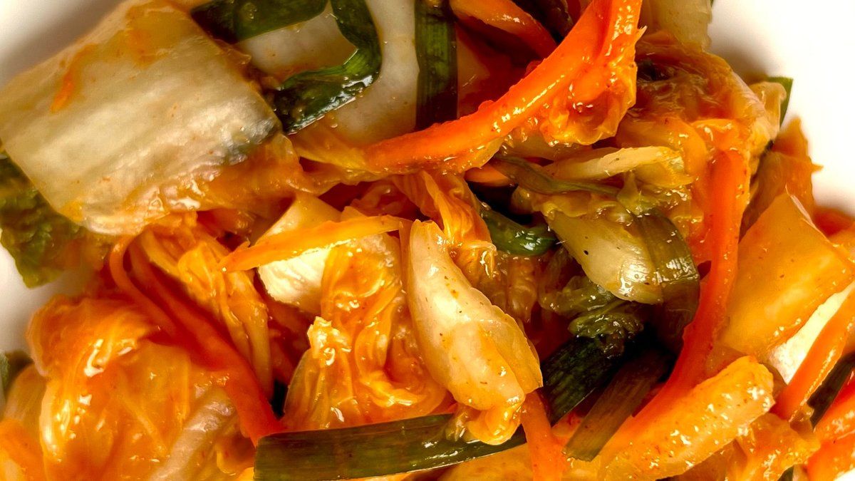 🌿 Homemade KIMCHI - VEGAN