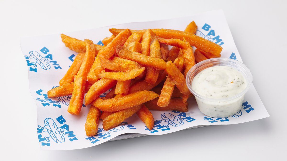 Sweet Potato Fries & Dip (V)