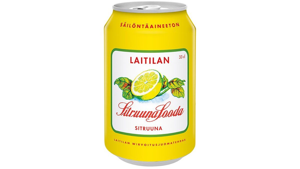 Laitilan Sitruunasooda 0,33l