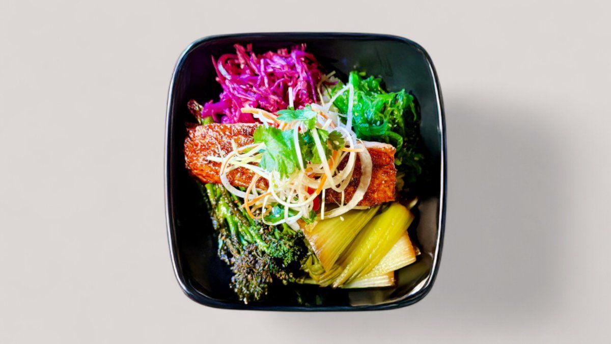 Teriyaki Salmon Donburi